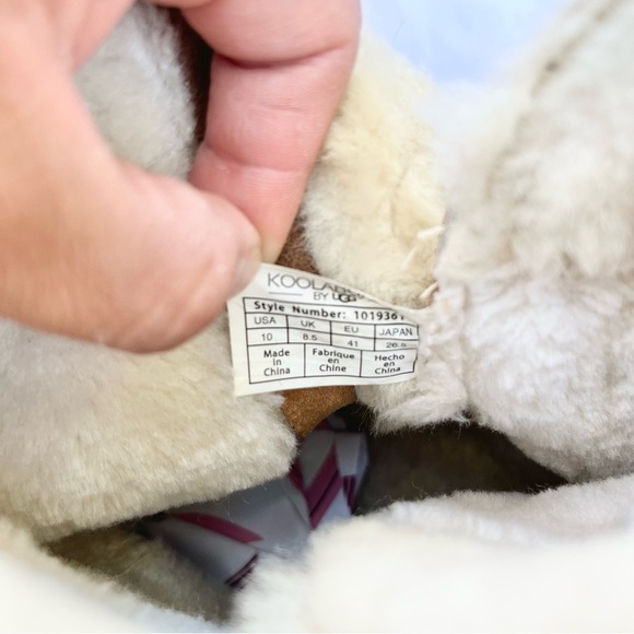 UGG | NWOT KOOLABURRA SHAZI SUEDE BOOTIES SIZE 10 - Picture 6 of 7